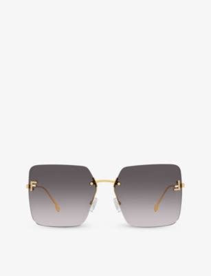 fendi sunglasses selfridges|fendi sunglasses outlet.